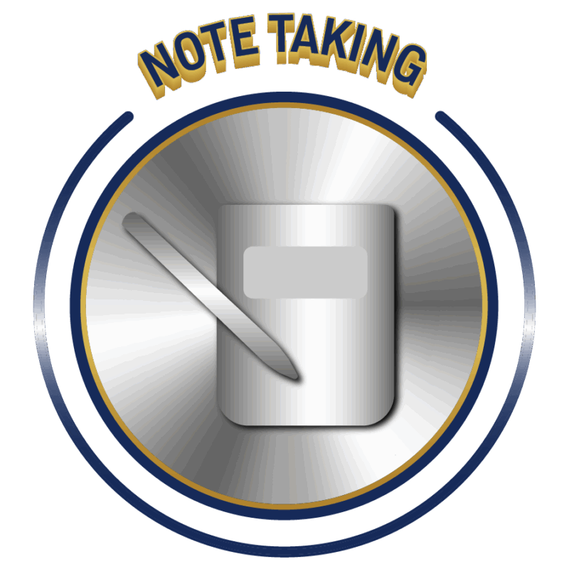 Note Taking and Report Writing